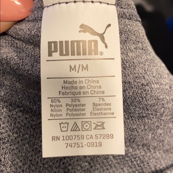 Puma Active Seamless ‘Grey/Rose Gold’  Sports Bra Woman’s Size Medium - Picture 3 of 3